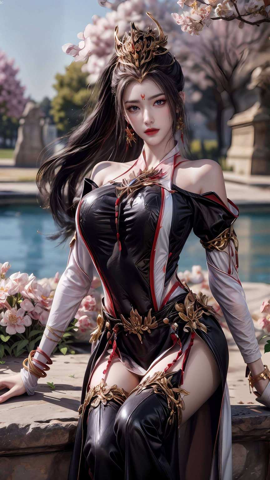 那可真是亮瞎眼哦！师兄啊师兄快来看你的师叔变得有多美！嘻嘻