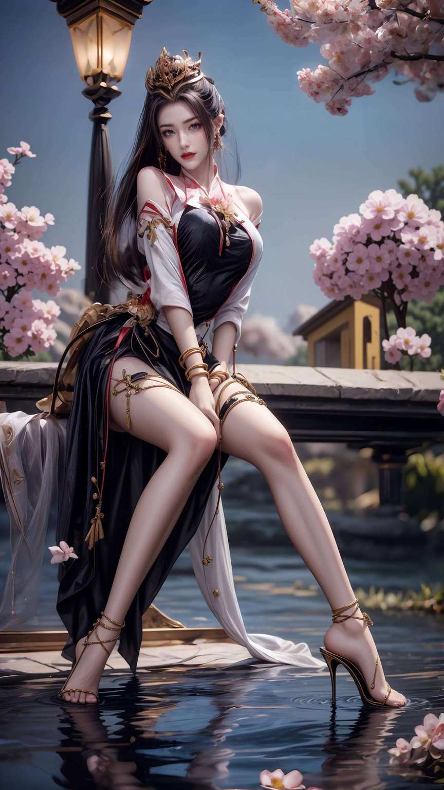 美女韵味壁画壁纸