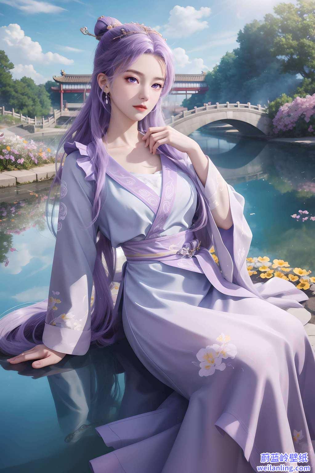 你的身影如同国漫中的一抹亮色每一帧