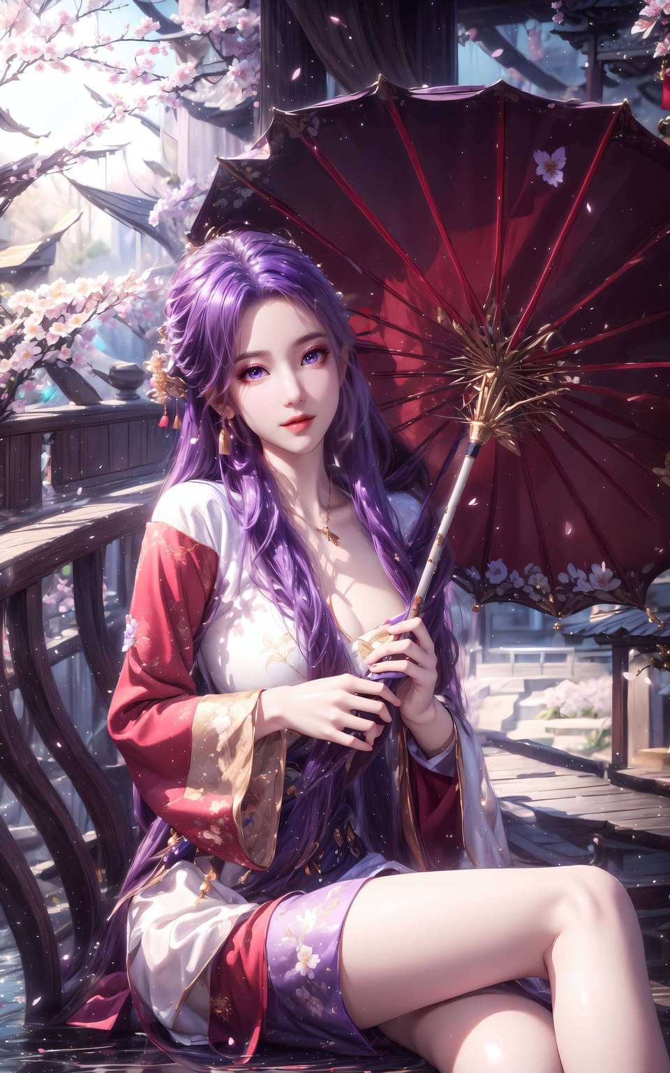 国漫之女神嬉笑怒放