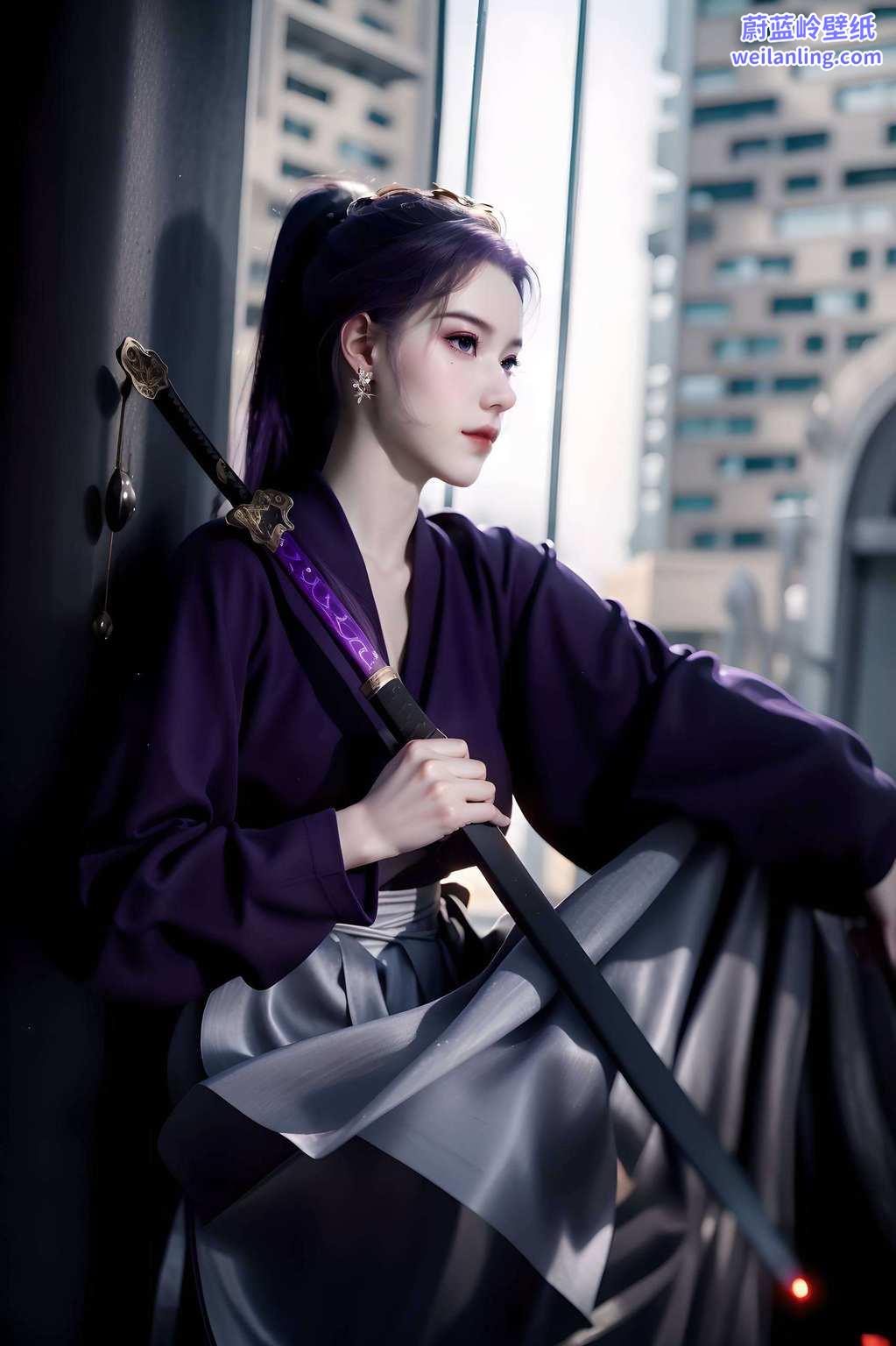 师兄立于此亦幻亦真