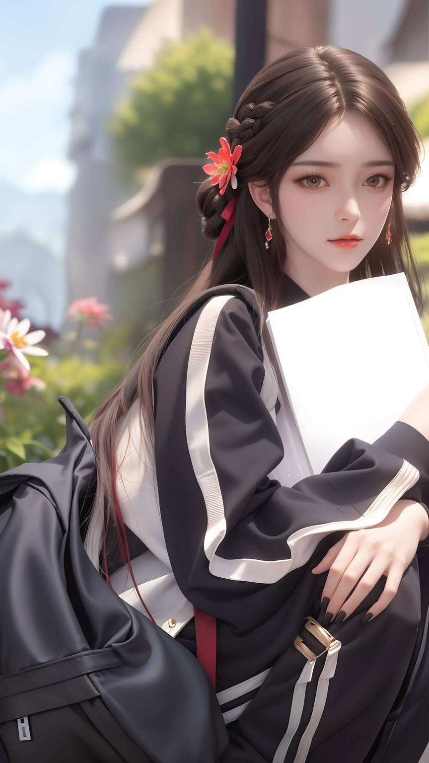 一笑起来让你的手机瞬间变身国漫女神的秀场！火灵儿五月壁纸了解一下？这位火灵儿小仙女