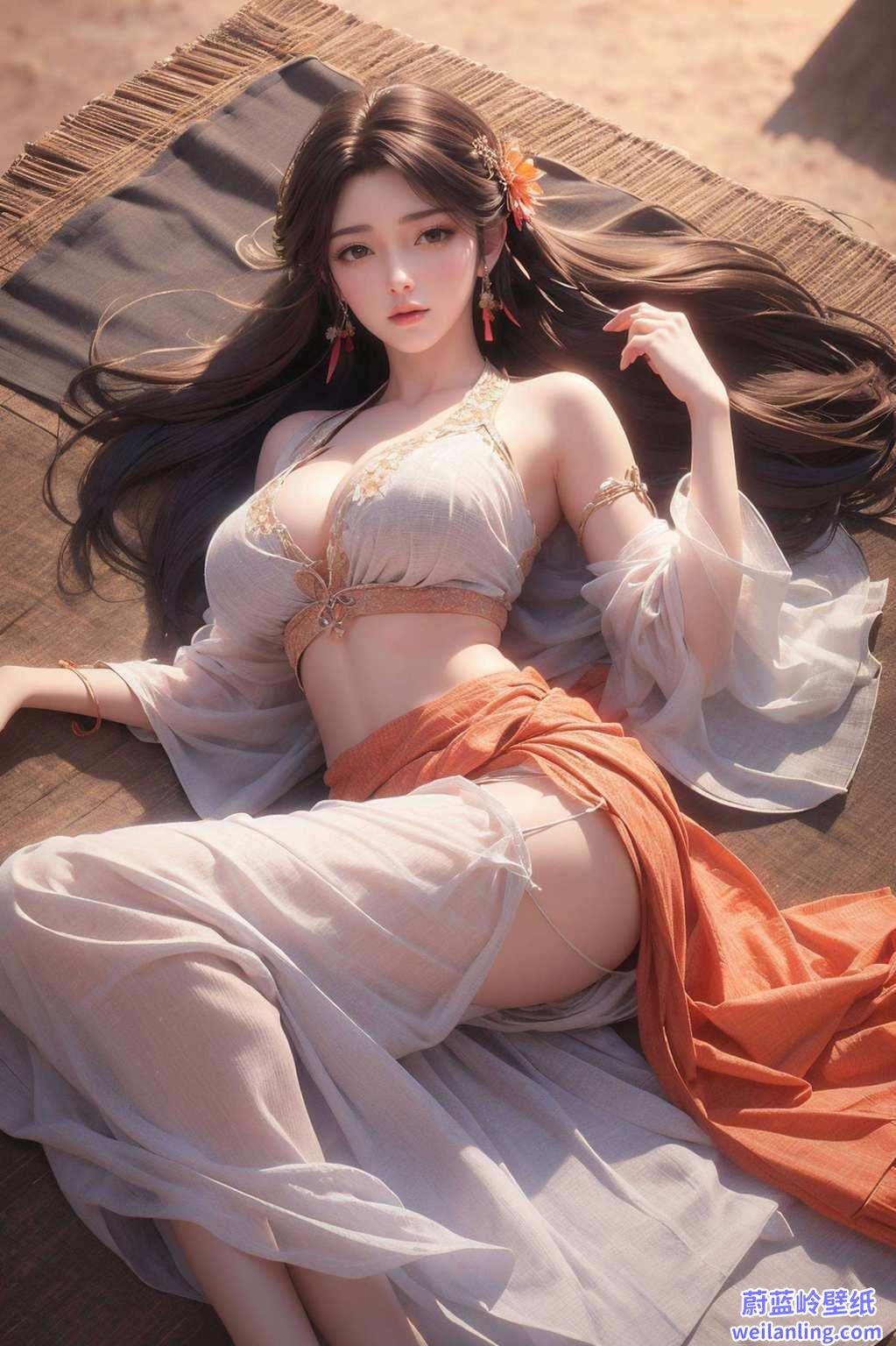 可是让你的手机瞬间变身唯美小仙女的神器哦！快来挑一张她可是完美世界里的灵动精灵