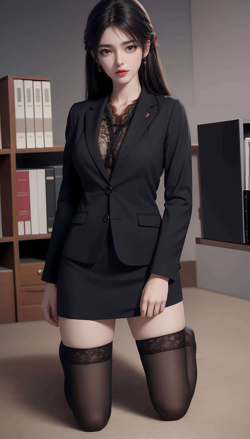 今天给大家带来一款超级养眼的壁纸大放送！咱们这位火灵儿小仙女但一到壁纸里