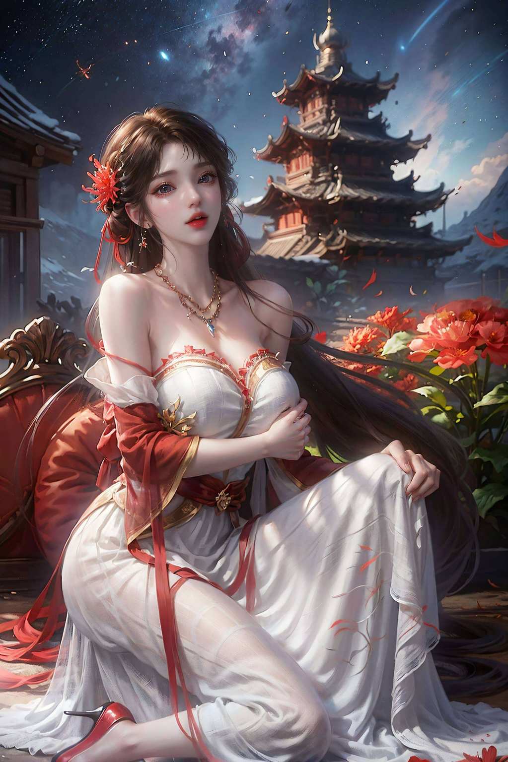 石昊神韵卓绝国漫美女映屏
