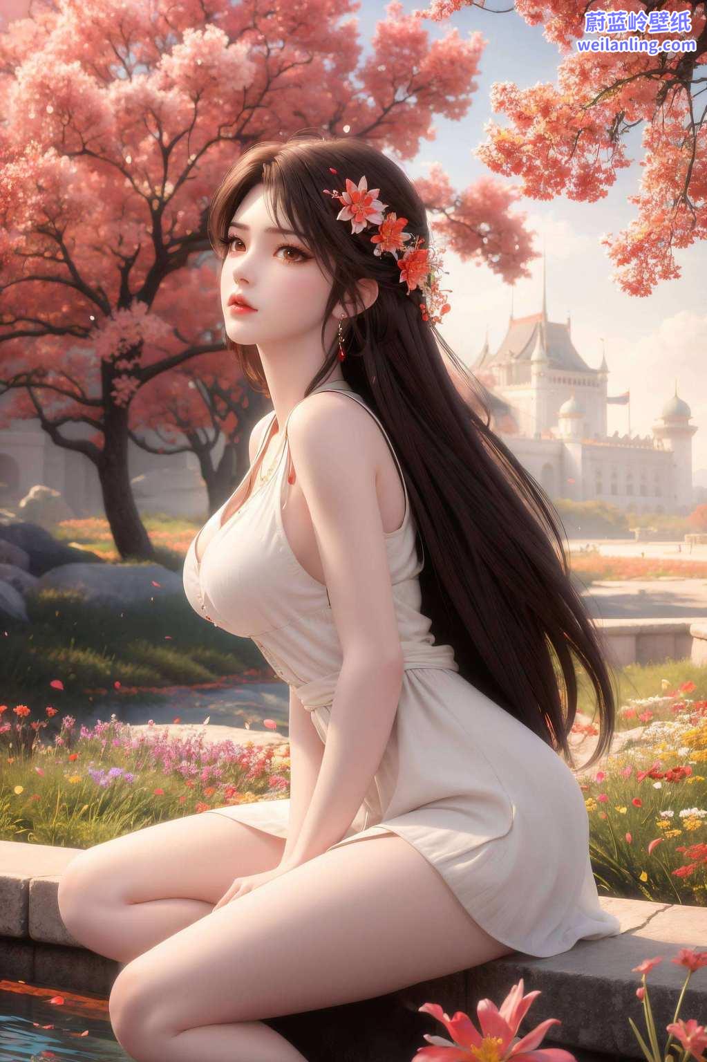 想要电脑桌面也能跟上潮流？那你可得看看这款火灵儿的高清壁纸！完美的世界这不仅仅是一张壁纸
