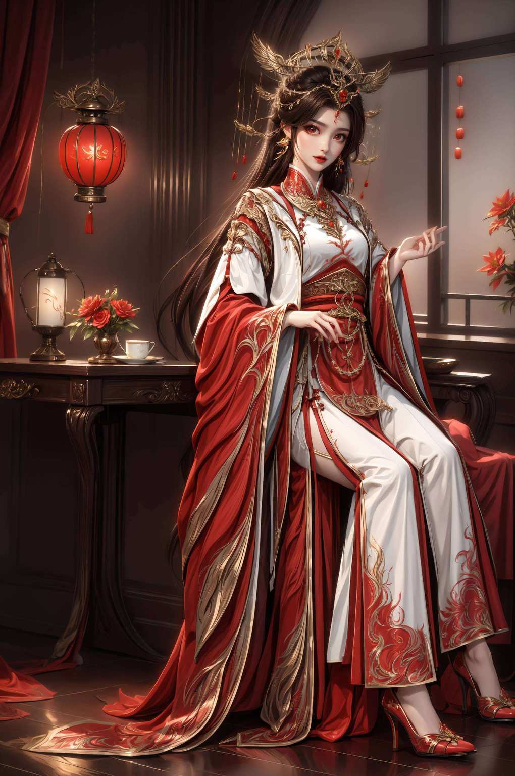 让人沉醉在梦幻与玄幻的交织之中如同国漫壁纸中的唯美画面