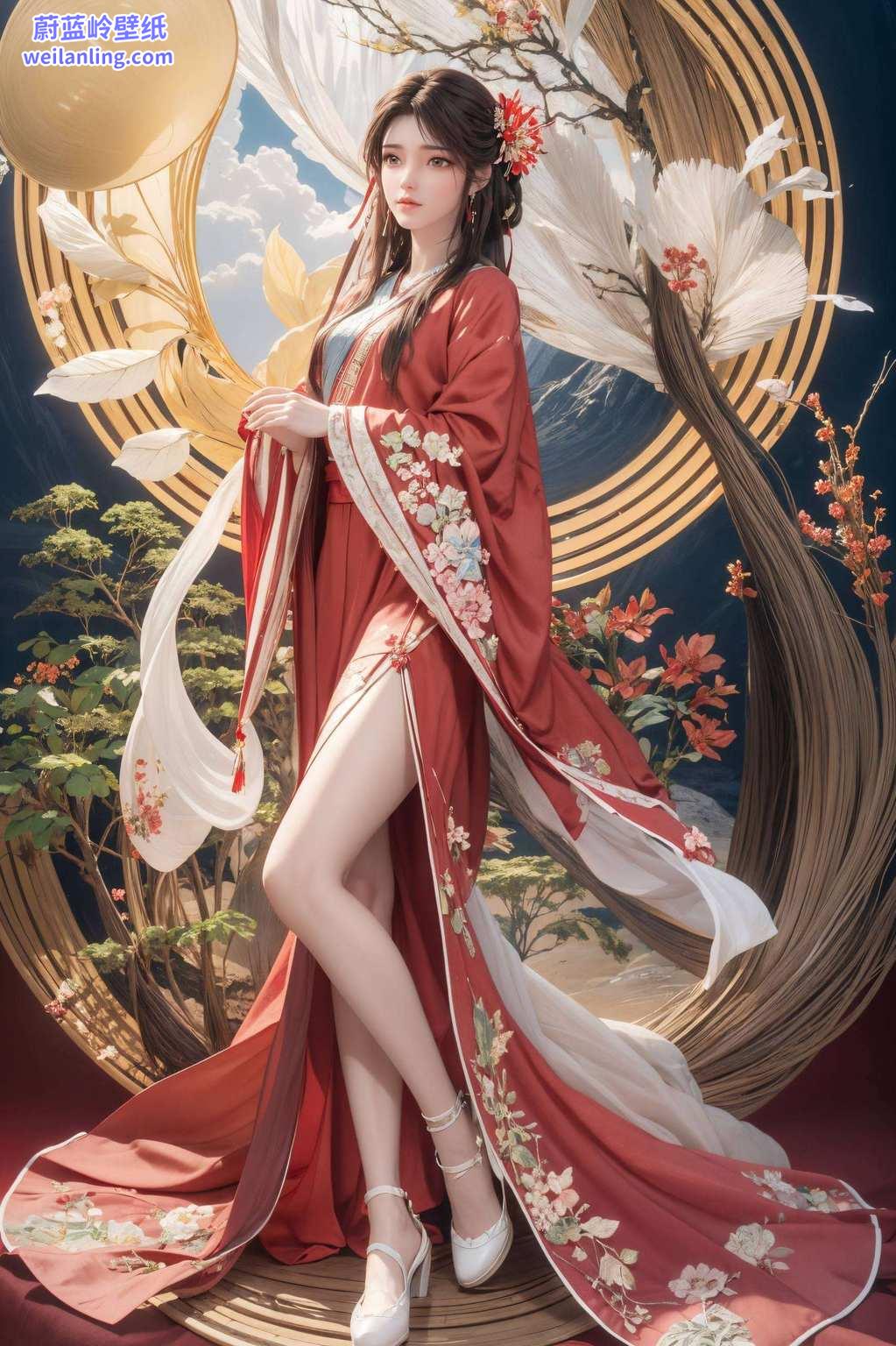 她那独特的玄幻气质这位国漫界的绝世美女