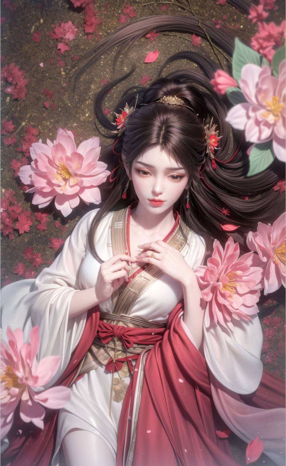 简直是完美世界里的国漫女神掉泪瞬间让你的iPhone宽屏瞬间美爆！这不仅仅是一张壁纸