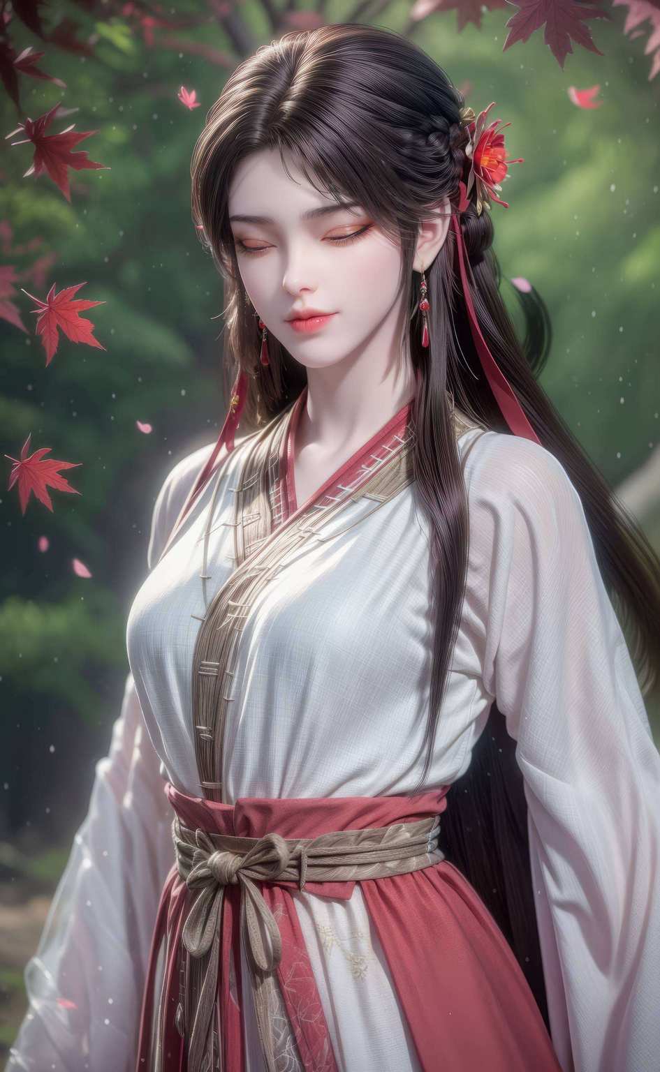 桑女风华似月光火灵儿舞动碧落间