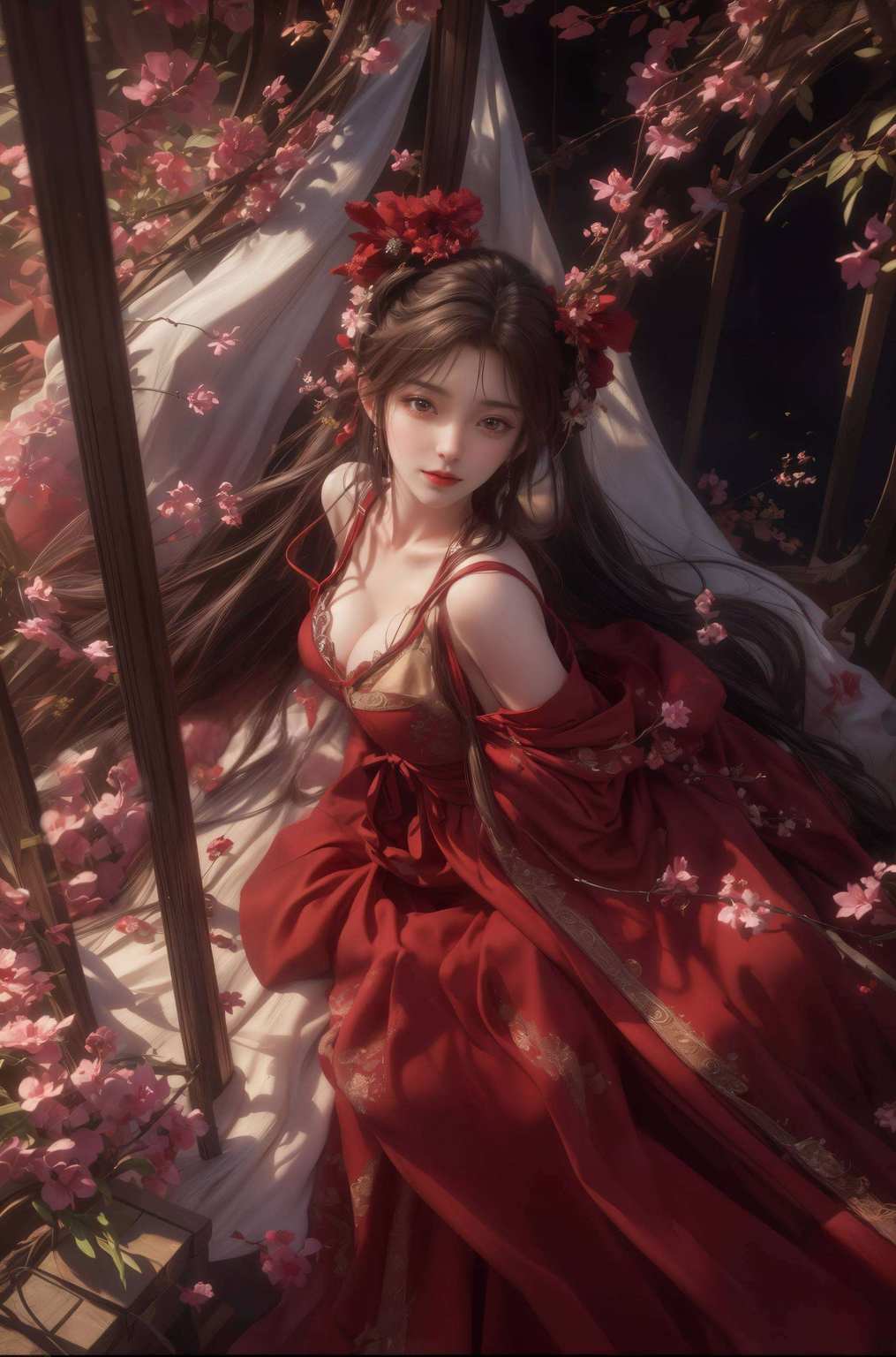 国漫之美艳如花,动漫壁纸炫目彩女神美女竞芳华,玄幻风起云涌间