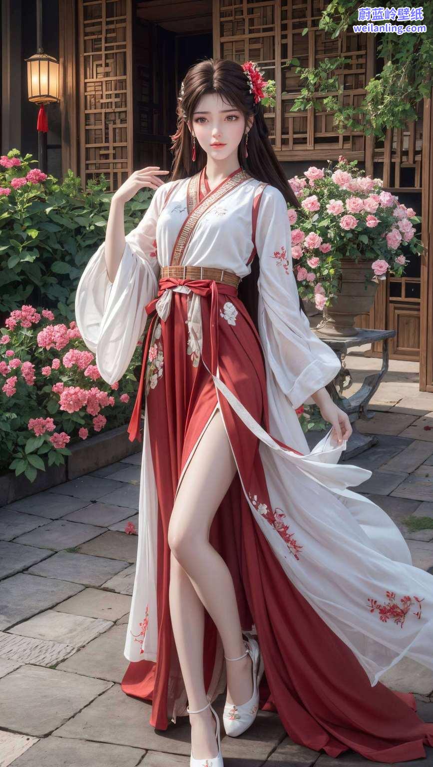 手机桌面换新装啦！这款火灵儿萝莉壁纸用这款壁纸