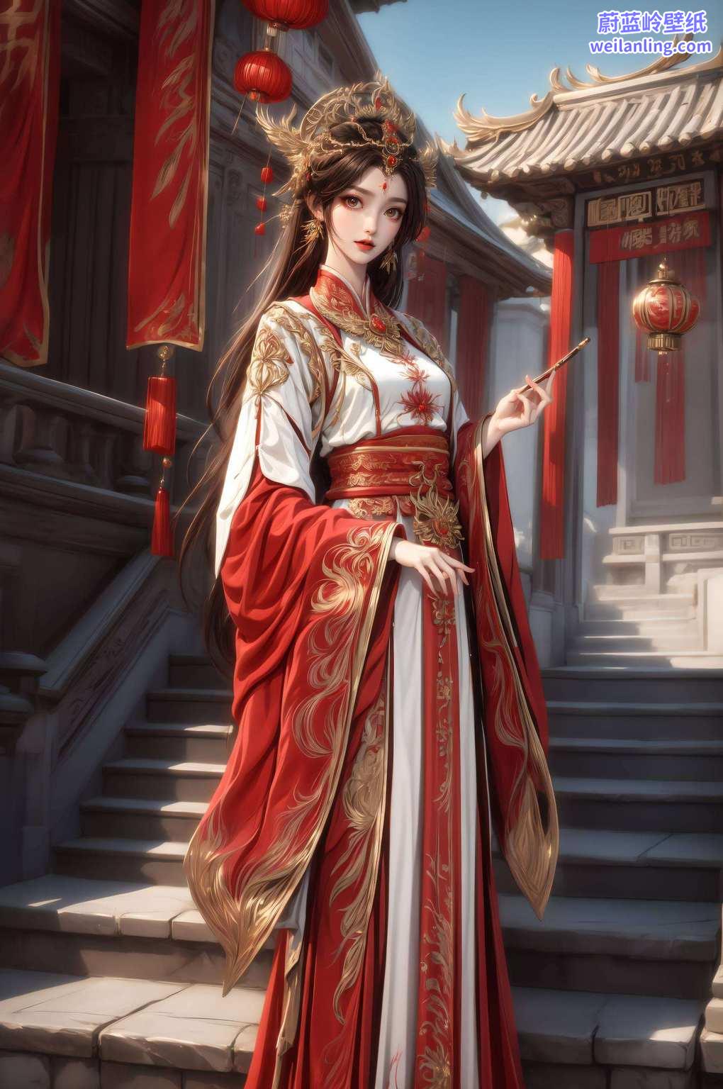 来自国漫《完美世界》的仙子她的美