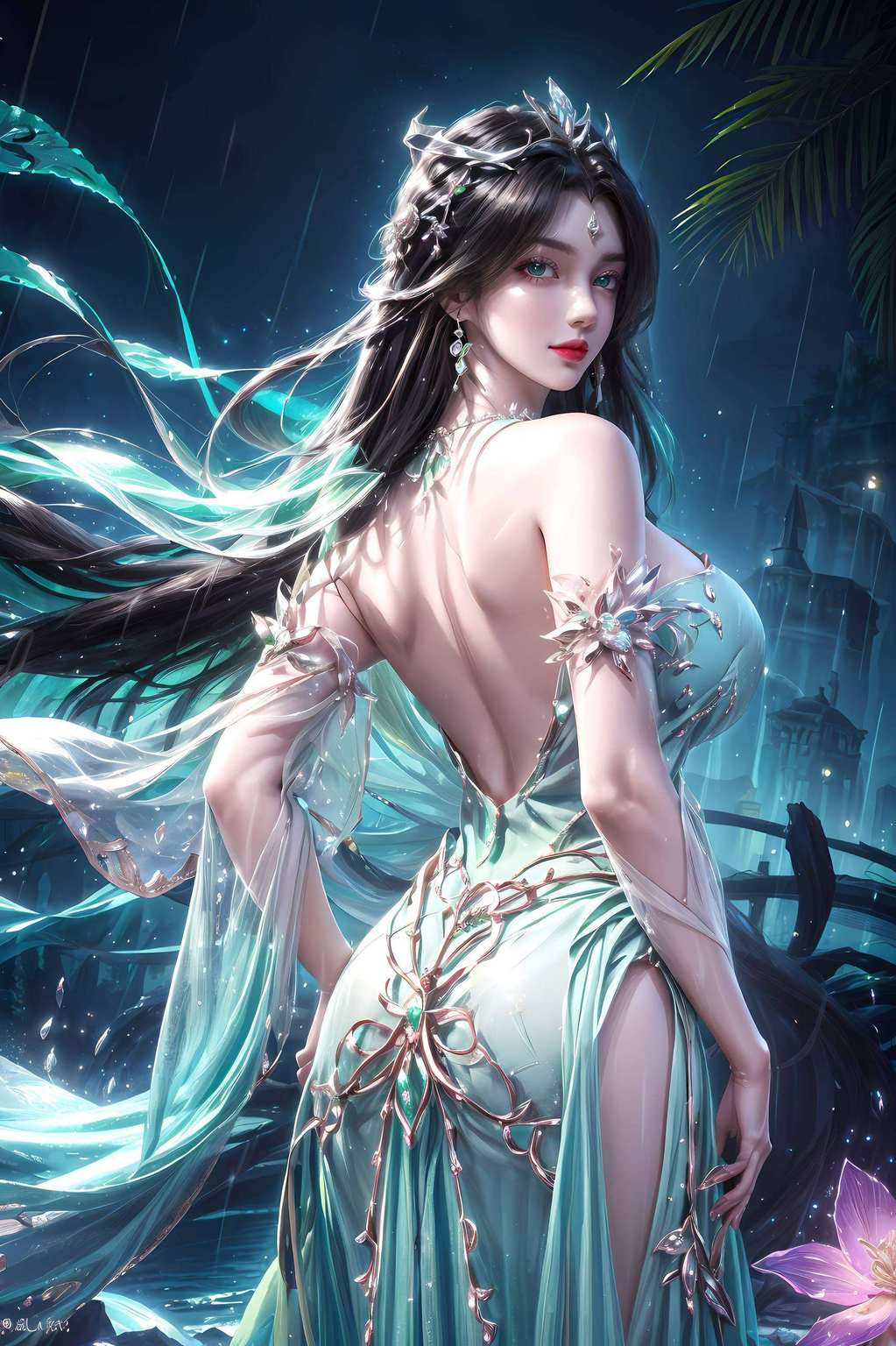 绘制出一幅幅令人心动的唯美画卷在绚烂的动漫世界里