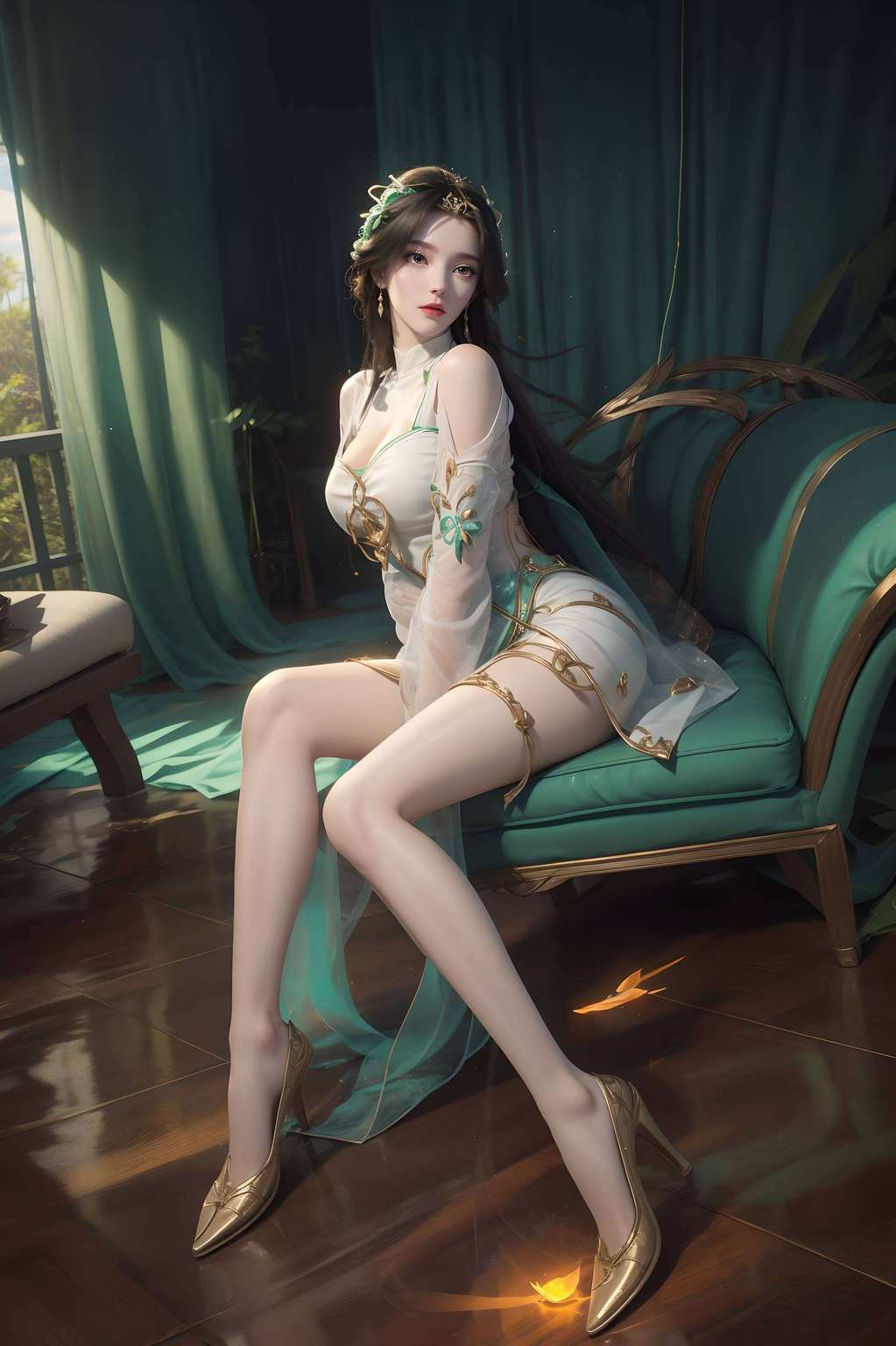 动漫美女的娇俏笑容让你的电脑瞬间焕发青春活力