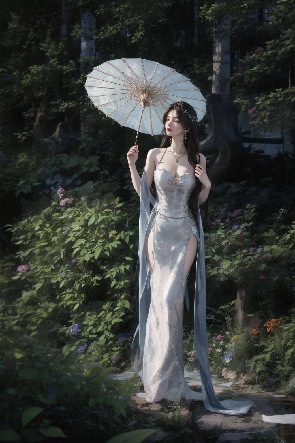 绝对能满足你对美学的所有幻想！说的就是这款“柳神壁纸”享受那份独特的动漫女神韵味