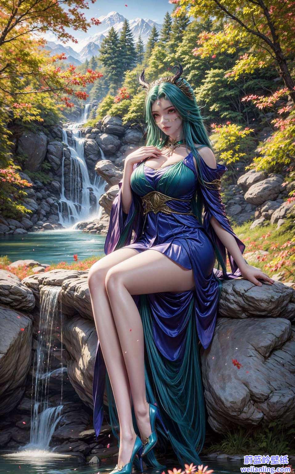 斗破苍穹真人版里的小龙女一出场哎呀
