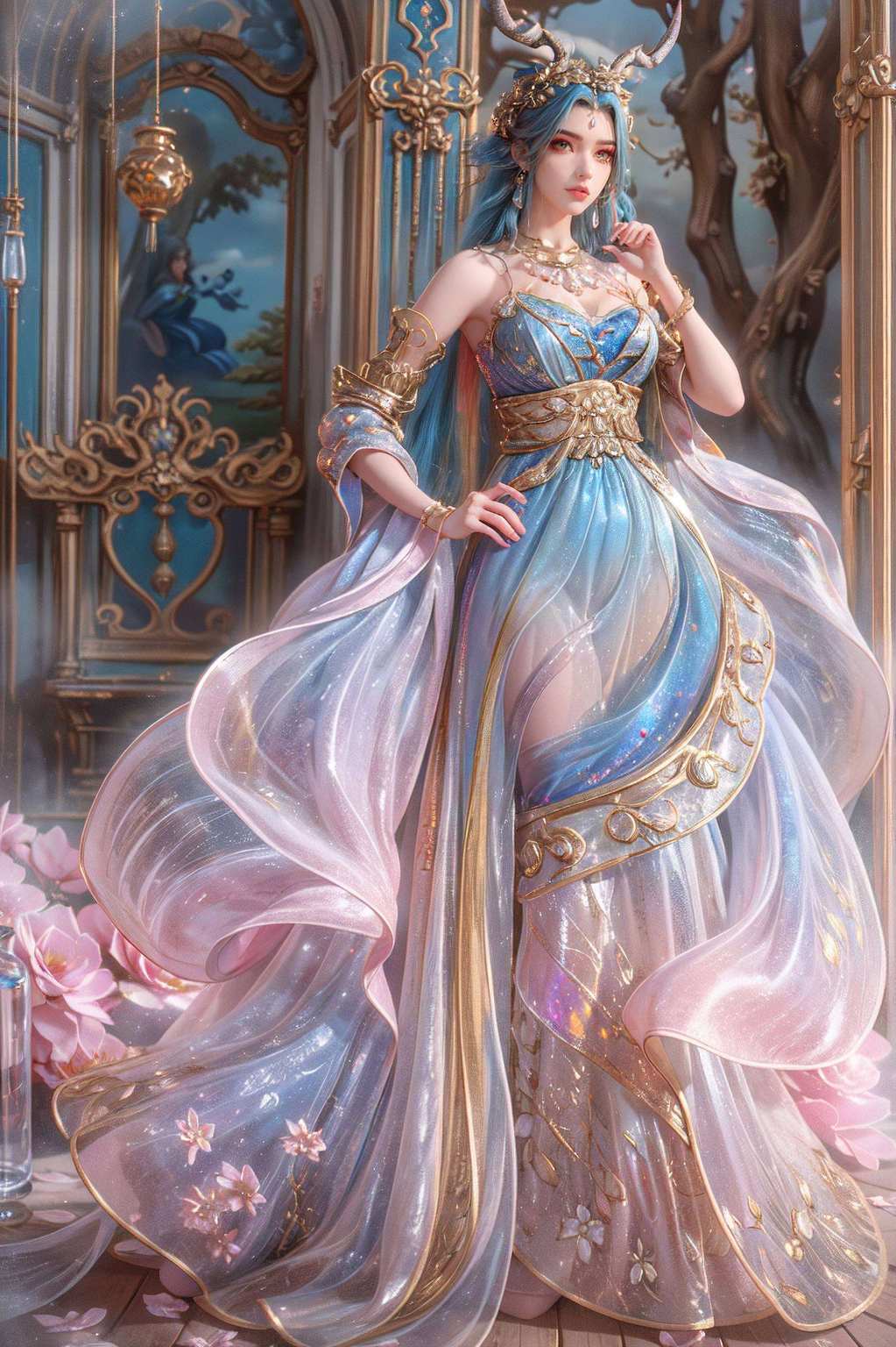 这免费的唯美壁纸合集仿佛手机里都住进了一位动漫美女