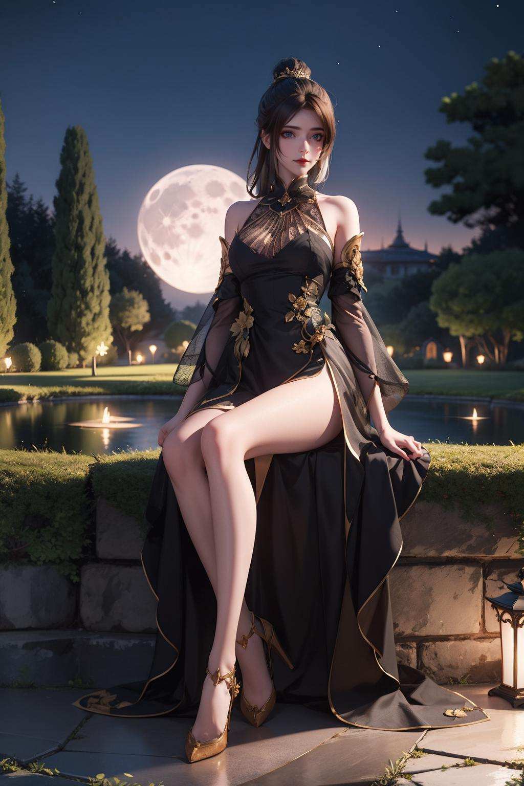 简直是一场视觉盛宴！更是国漫女神中的一颗璀璨明珠