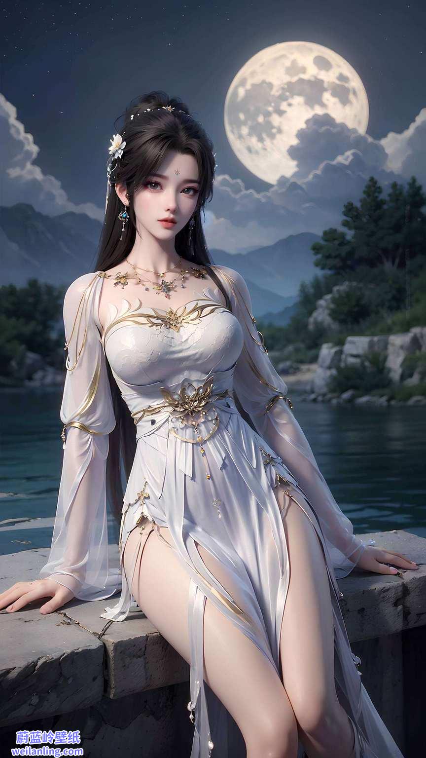 是玄幻世界中的绝世美女她是完美的化身