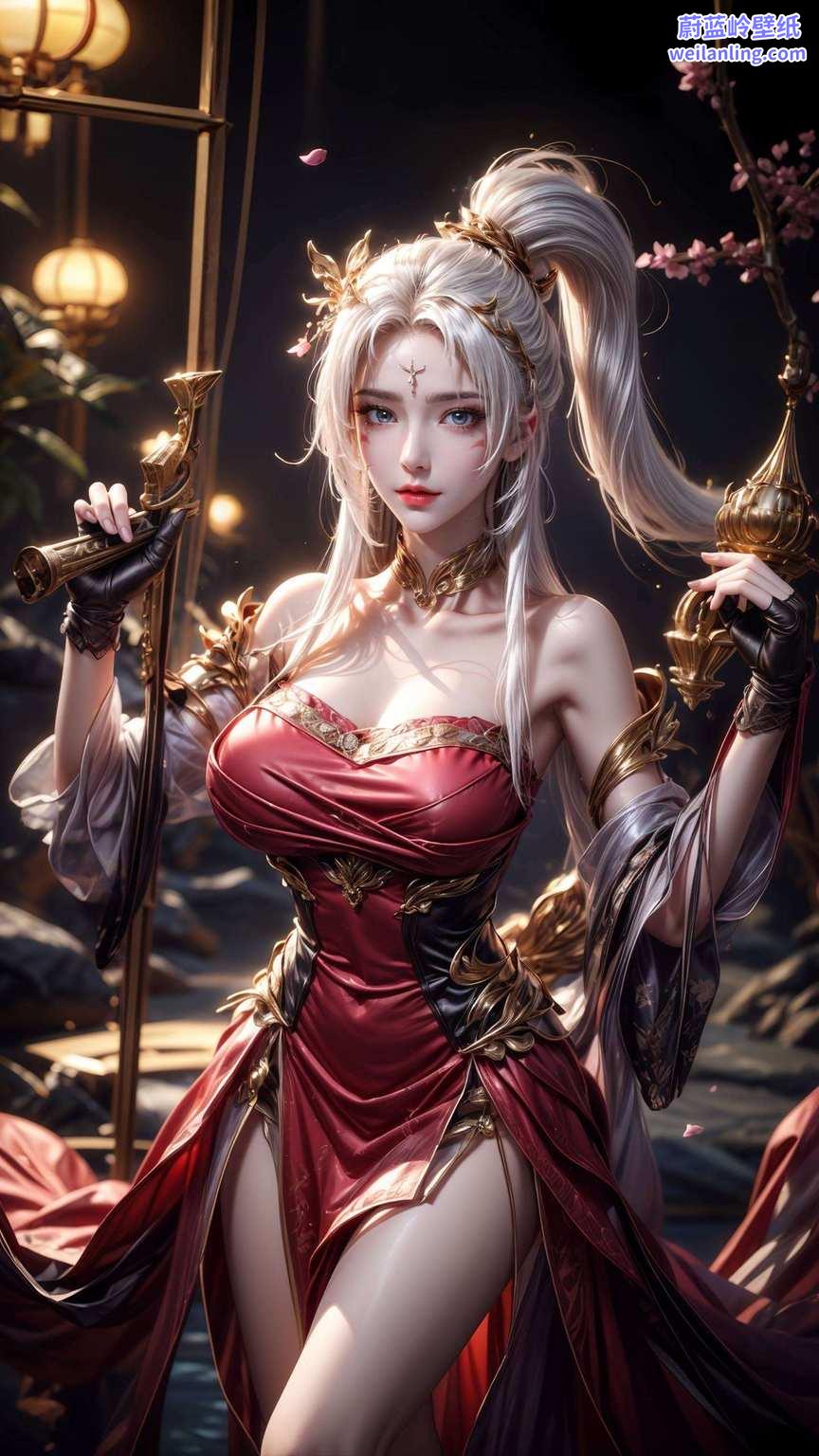 透露着玄幻的韵味每一张都是国漫女神的倩影