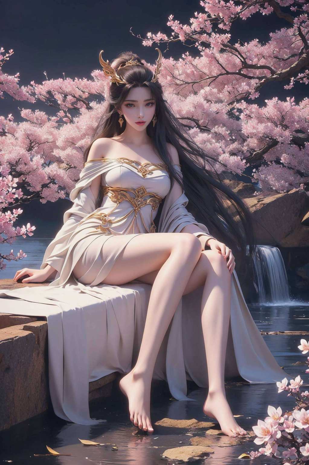 国漫美女的魅力可真是挡都挡不住哦！别光顾着瞪眼哈哈