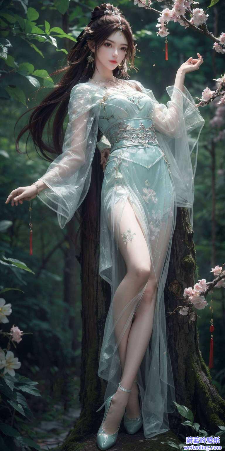 从玄幻世界走来每一个壁纸都诉说着她的美丽传说