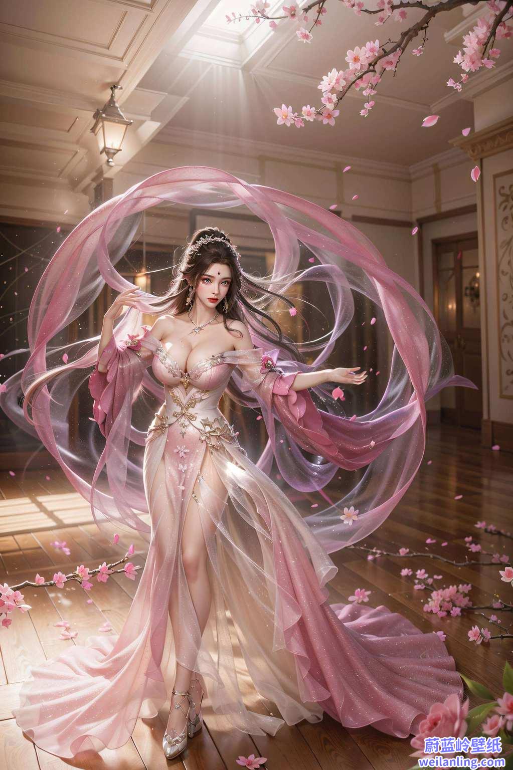 完美世界中的月婵竟是如此让人陶醉