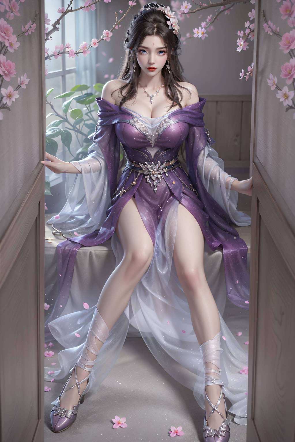 她如梦似幻便让人感叹人生的美好瞬间