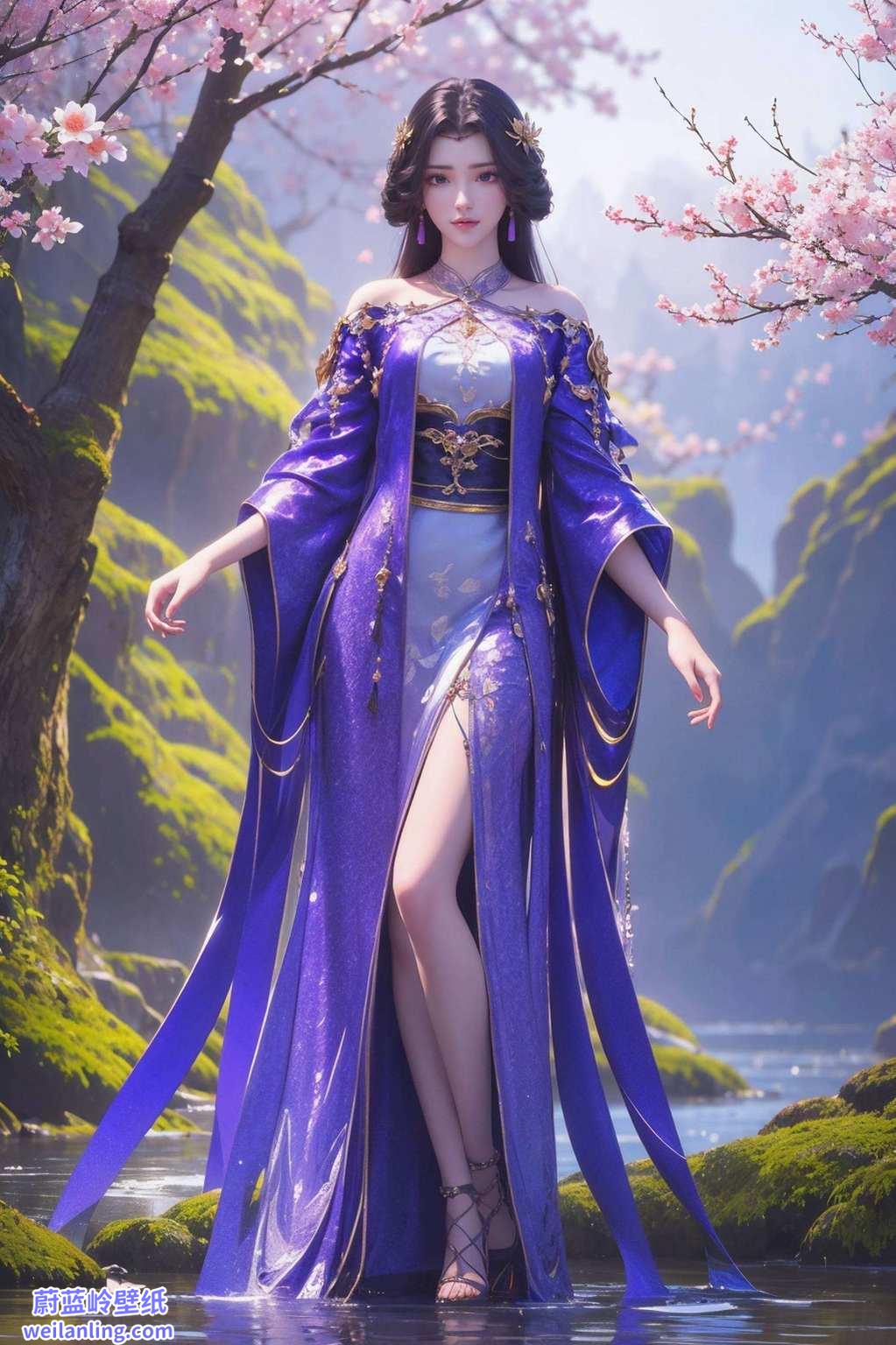 云曦映壁动漫美女