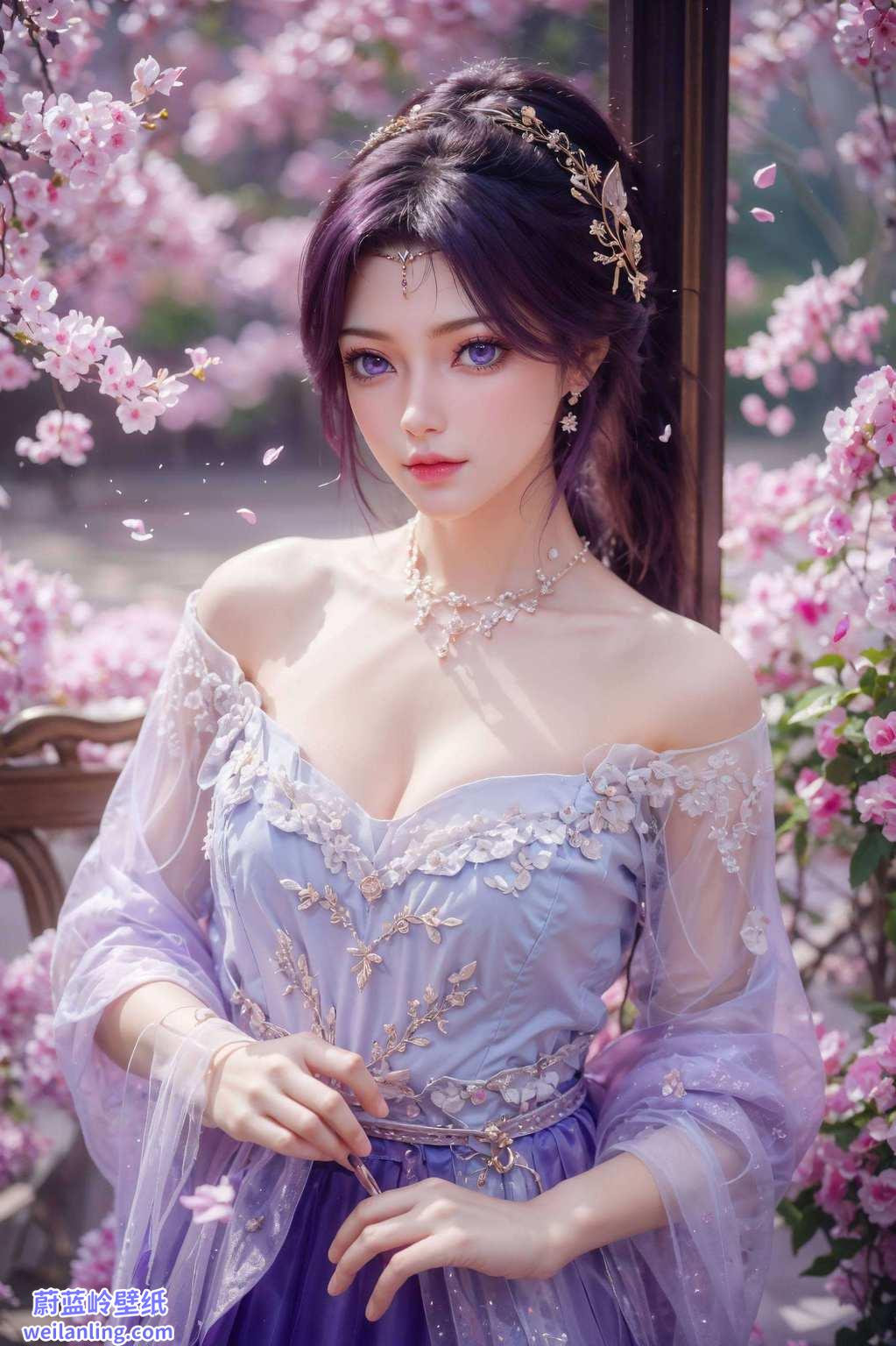 这位国漫界的小仙女简直萌化人心！她那高清动态壁纸