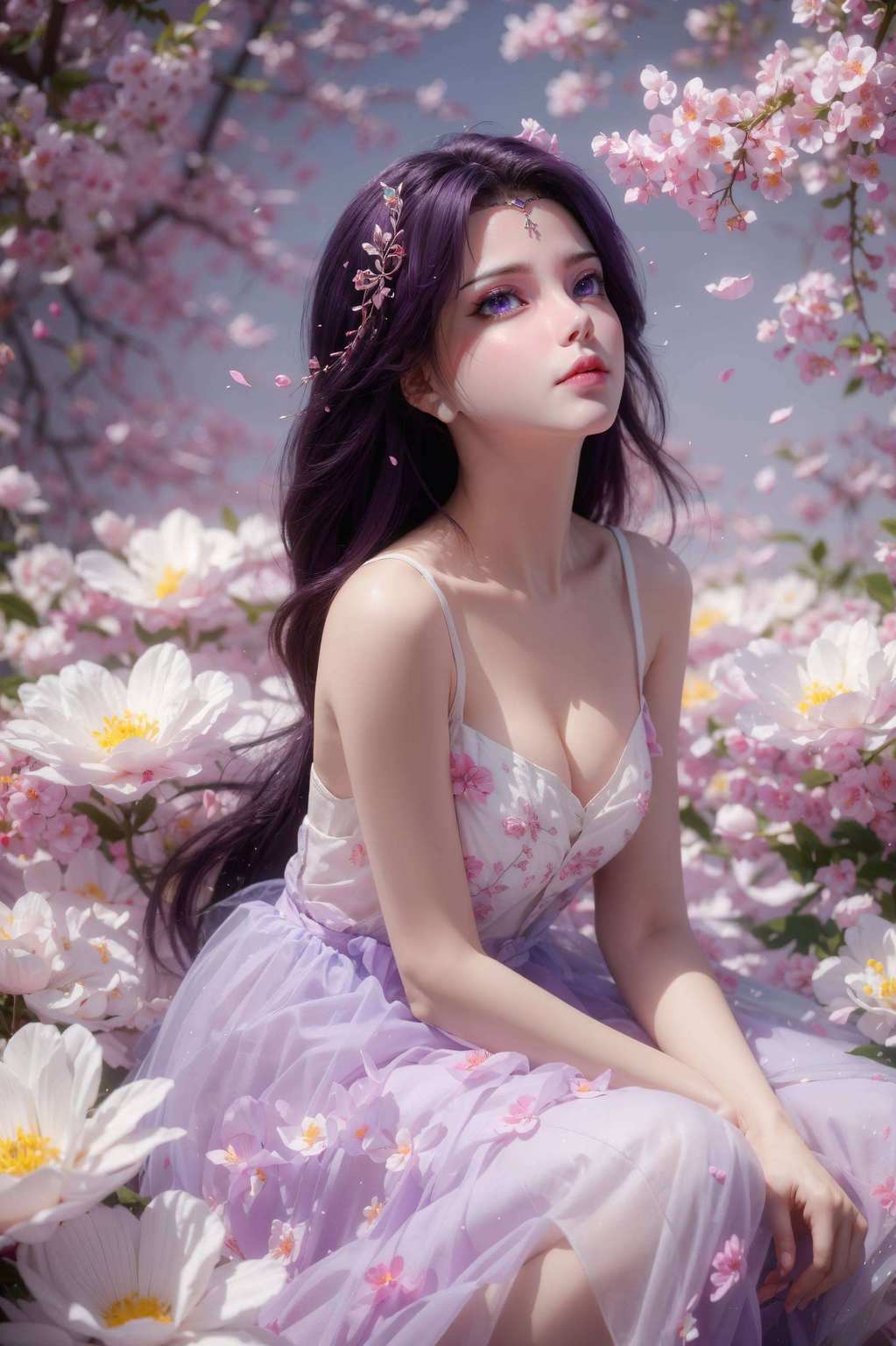 宛若仙子荒天帝携手云曦