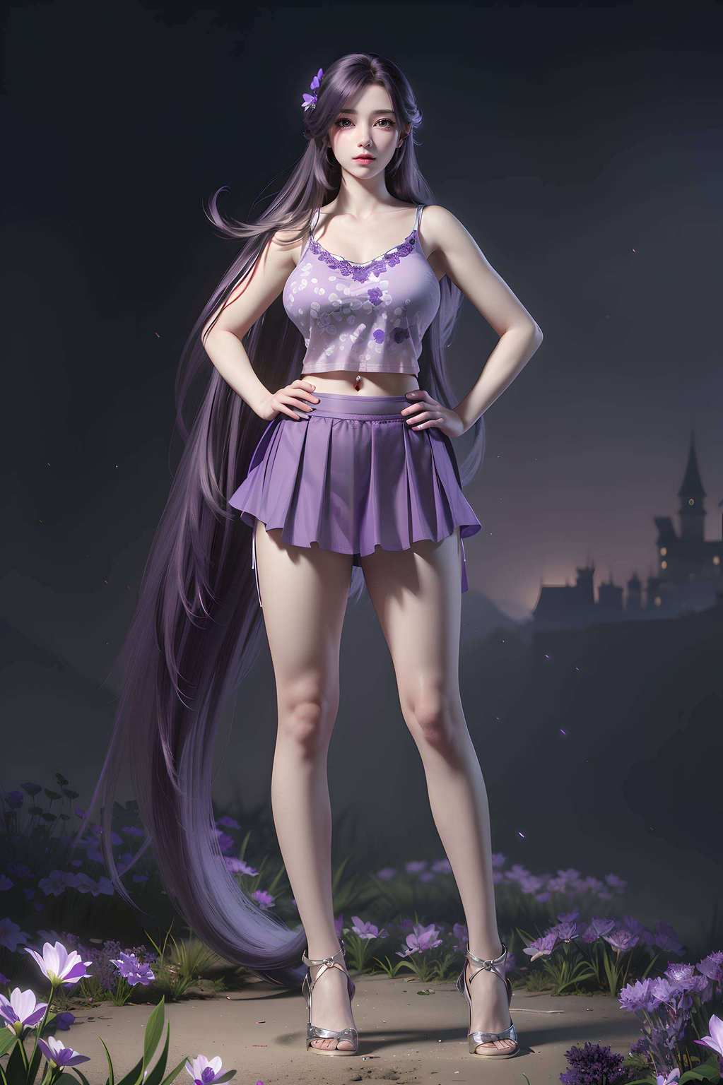 将动漫美女的魅力展现得淋漓尽致她是国漫中的绝世美女