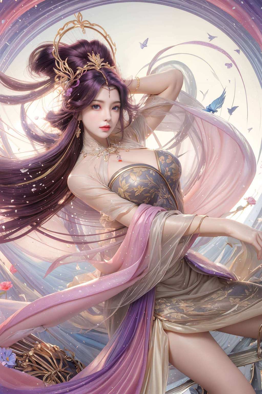 而这些国漫美女动漫女神