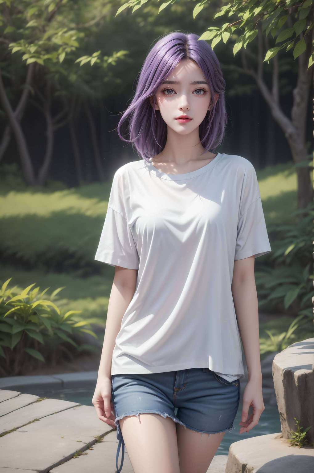 而那些国漫美女们仿佛在说：“唯美是我的日常
