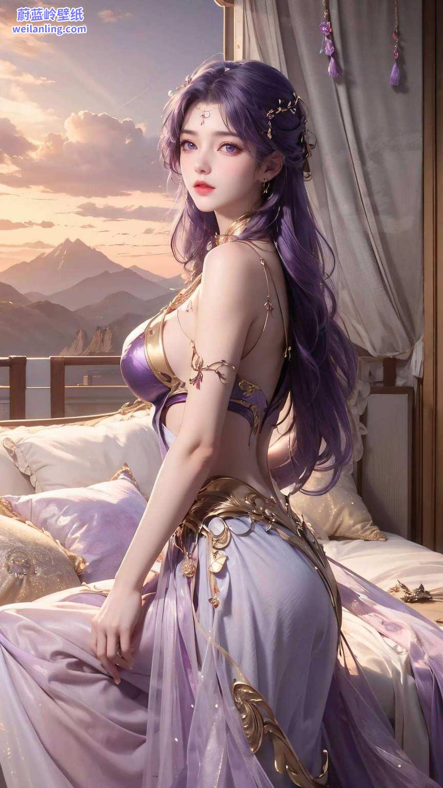 让你的屏幕变成玄幻世界里的迷人仙境她们那仙气飘飘、美得不要不要的