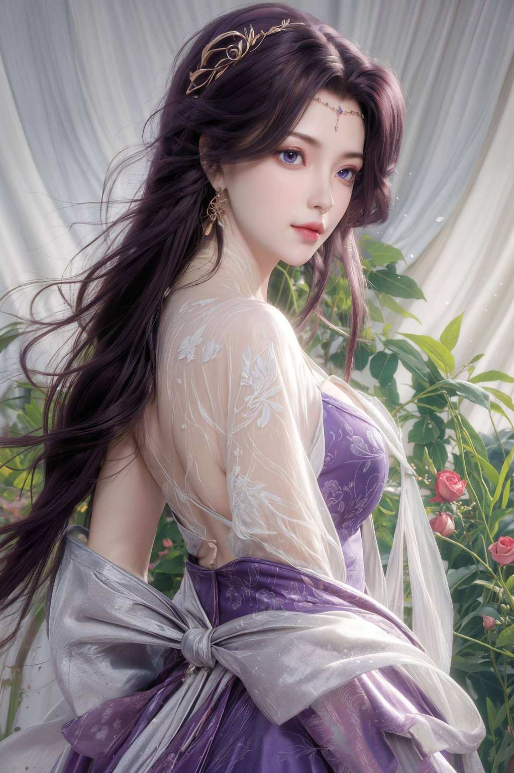 云曦与石昊两位国漫界的璀璨星辰共舞于梦幻般的完美世界
