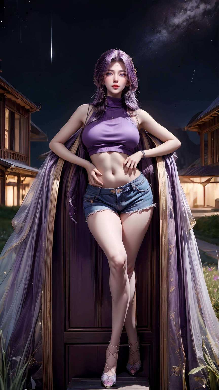 国漫美女映华彩玄幻梦境入心田