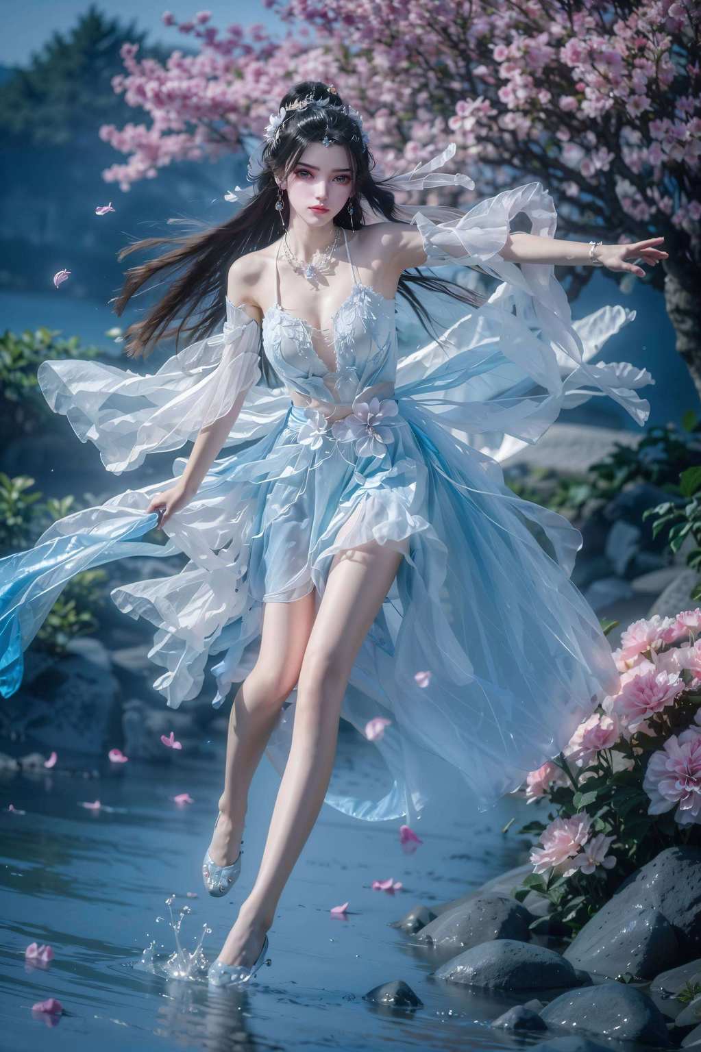 美眸含笑以婉约之美征服无数观众