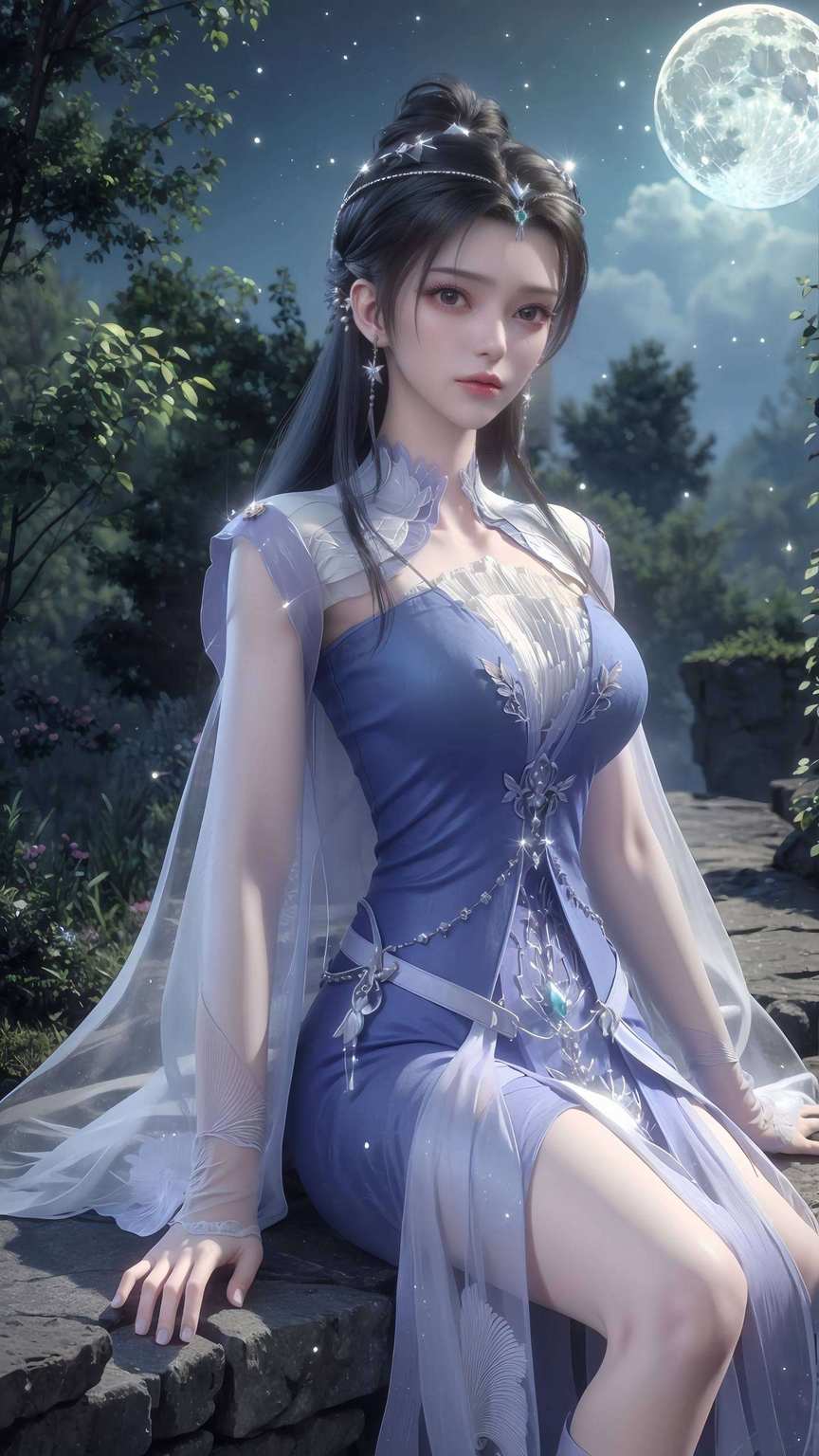 简直是为国漫女神爱好者量身定制的！瞧瞧这李慕婉谁说国漫只能甜美可爱？这款壁纸告诉你