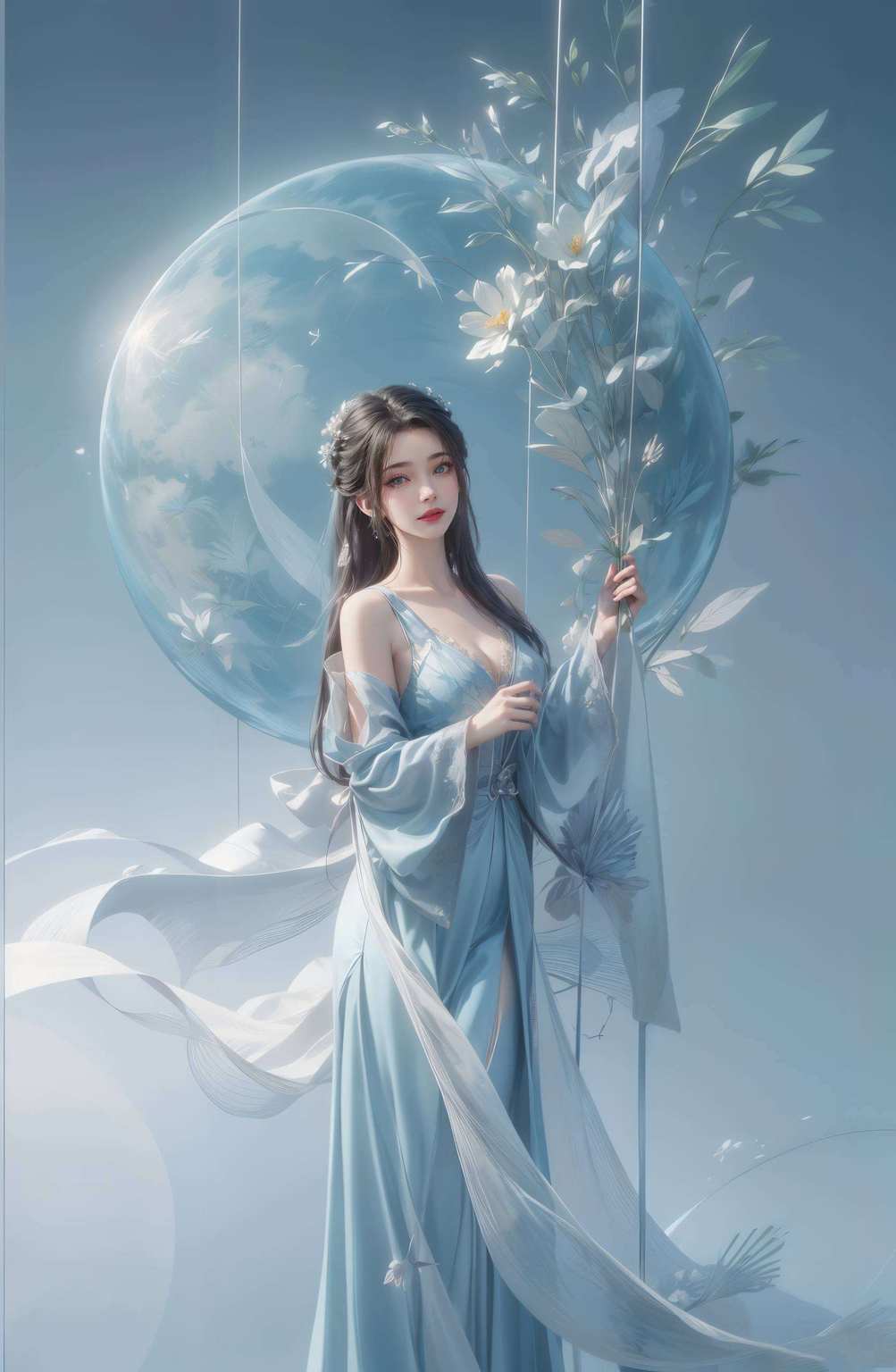 动漫迷们！想给你的电脑和手机换个新装吗？快来看看这款全新的李慕婉新建模壁纸无论是国漫粉丝还是动漫爱好者