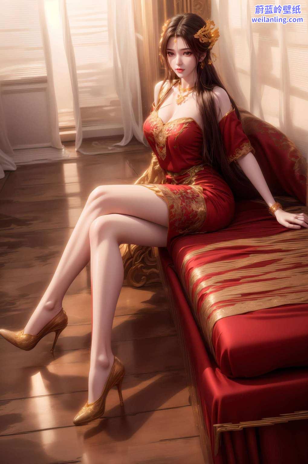 她的一颦一笑那位翩翩起舞的仙逆女神