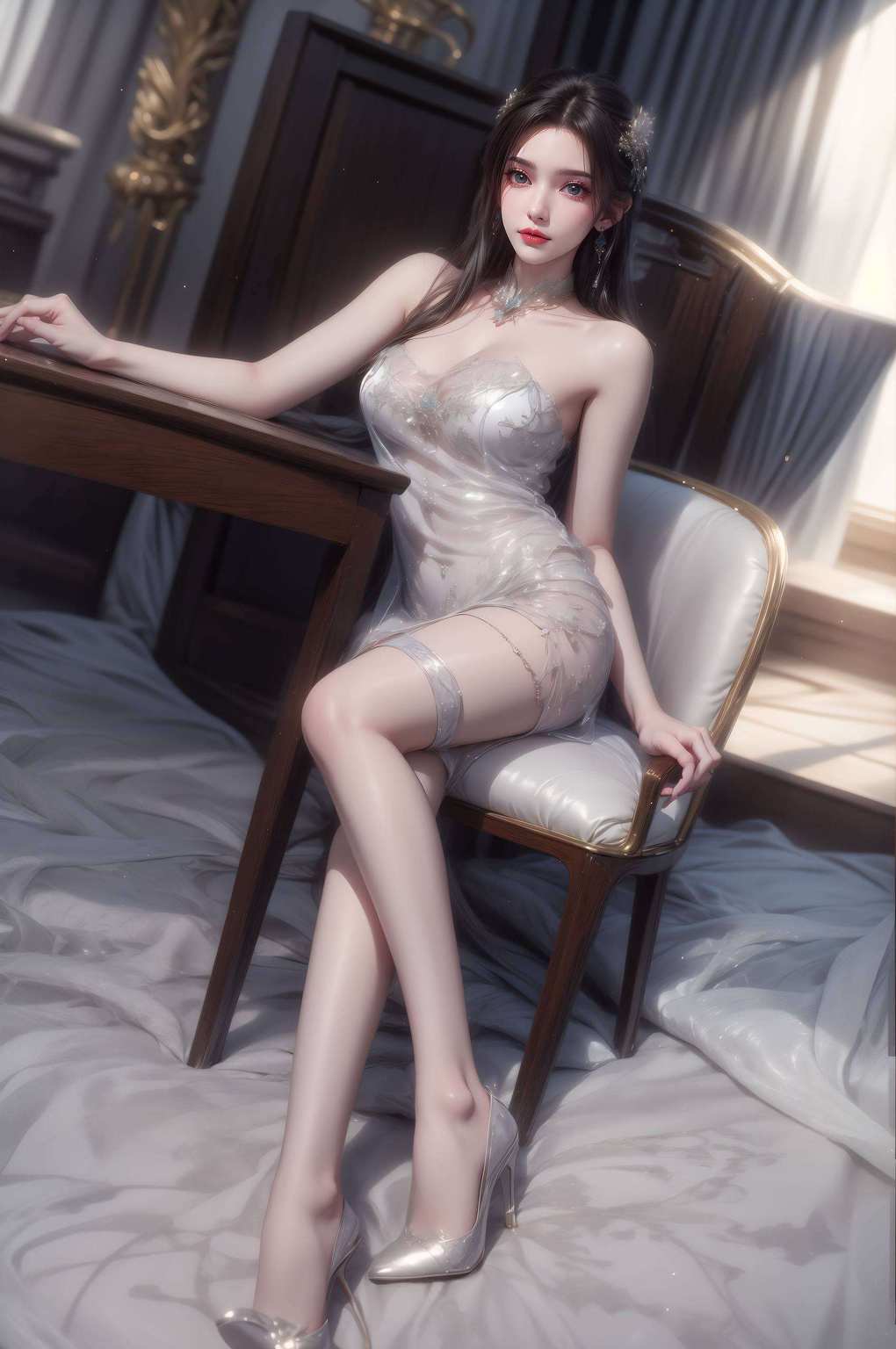 她的每一次微笑在国漫的世界里