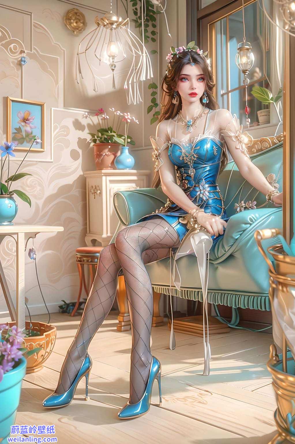 让你的电脑桌面秒变国漫美女的秀场！快来感受这份独特的美吧！今天给你们推荐一款炫彩壁纸