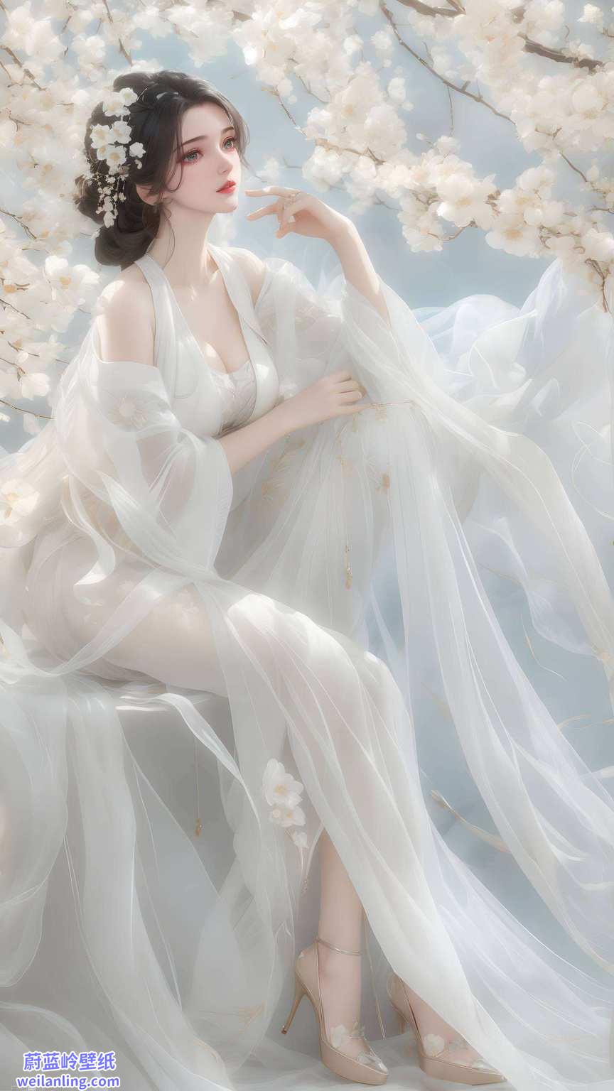 国漫美女之貌手机壁纸之选