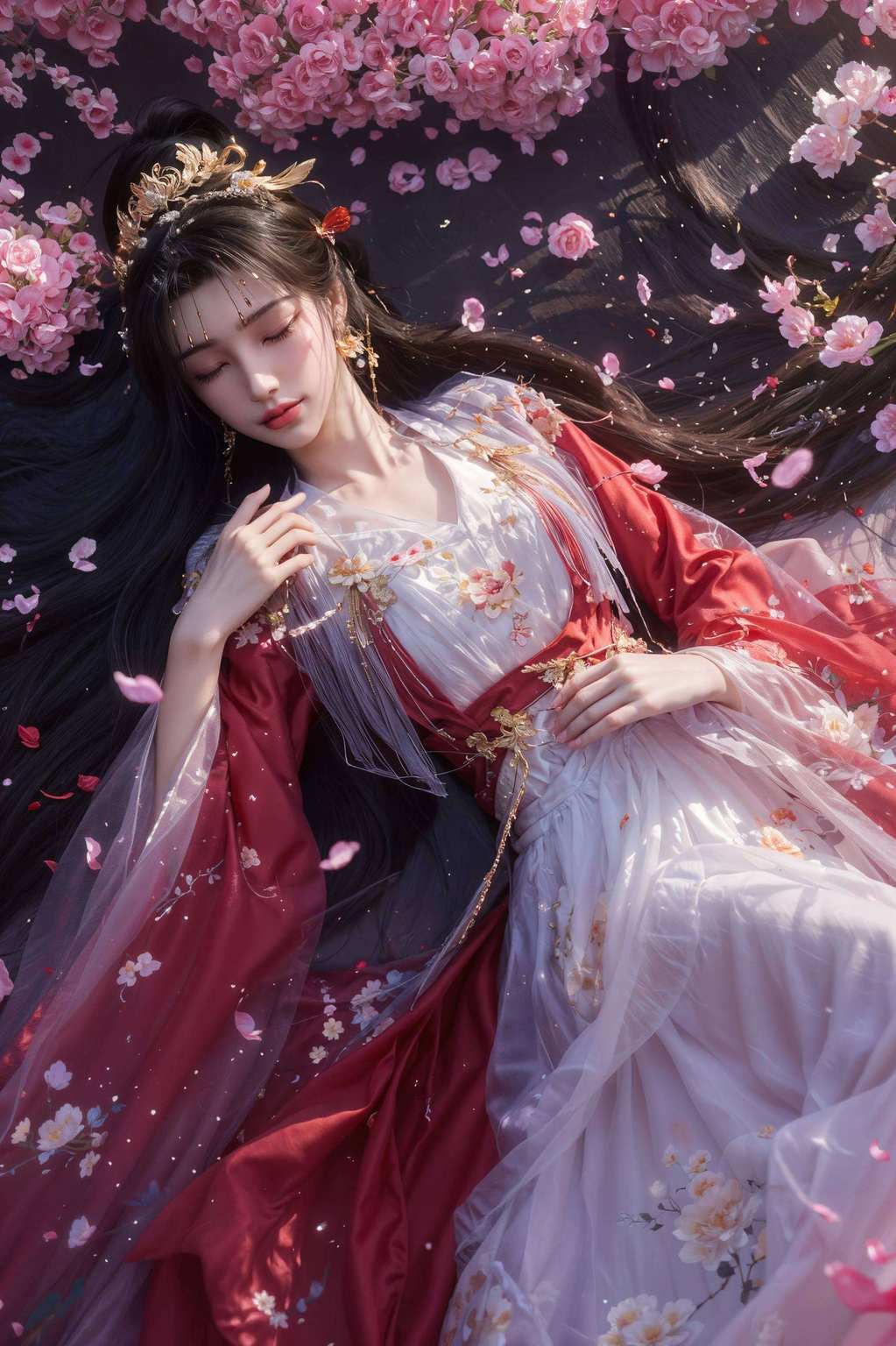 两人共绘一幅国漫绝美画卷国漫女神之美