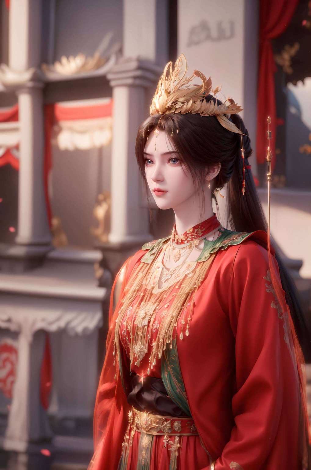 这位仙逆壁纸界的女神王麻子拿起手机