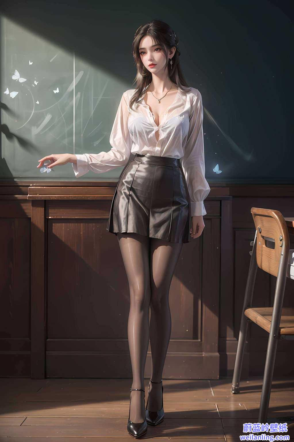 国漫女神们的魅力瞬间视觉效果Max