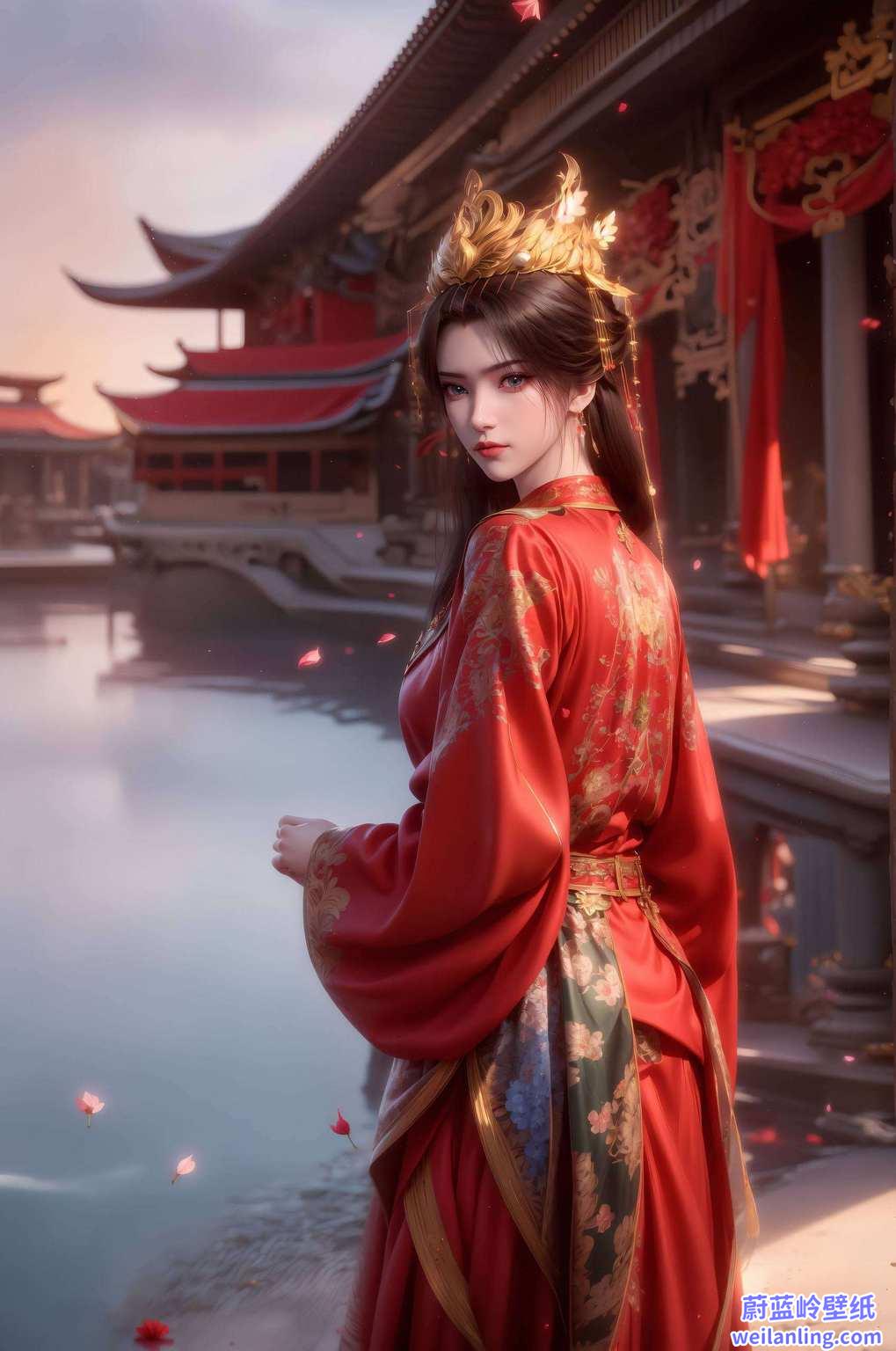 国漫女神们的风采各异在这绚烂的唯美壁纸集中