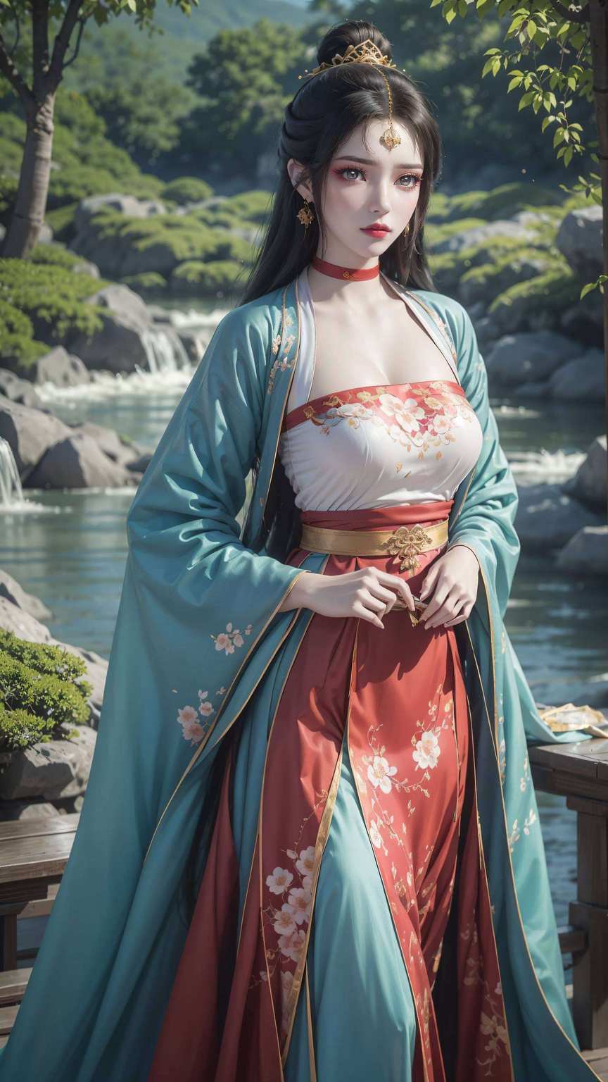 邀你一同沉浸在这动漫美女的绚丽壁纸盛宴辫子轻扬